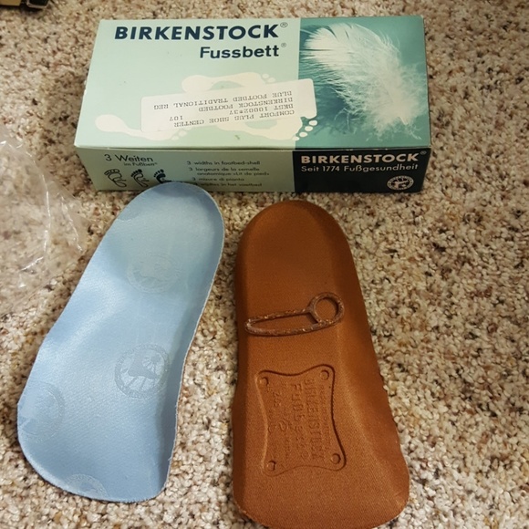 birkenstock blue footbed